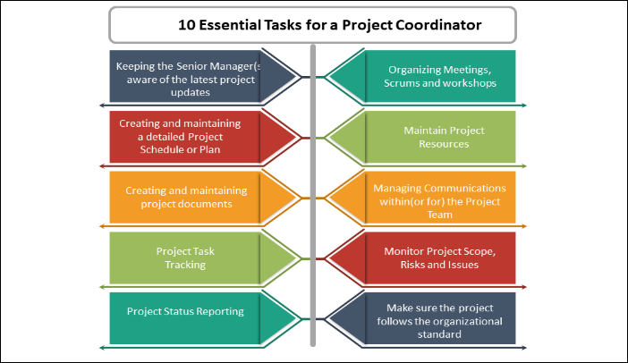 10 Essential Tasks For a Project Coordinator