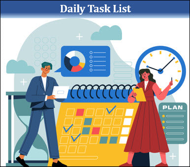 Daily Task List – Techno PM - Project Management Templates Download