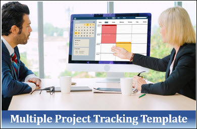 Multiple Project Tracking Template Excel - Download