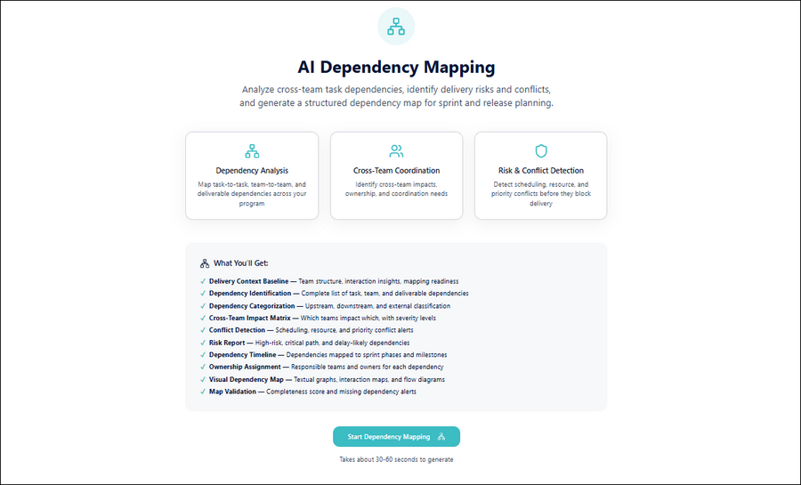 Dpendency Mapping AI Generated Documents – Tagged