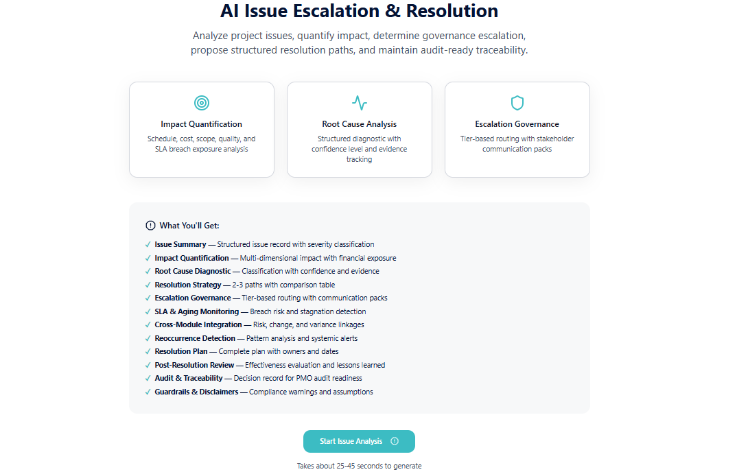 AI Issue Escalation Resolution