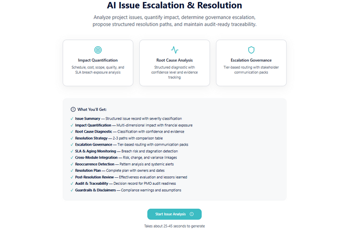 AI Generated Documents – Tagged "AI Issue Escalation Resolution ...