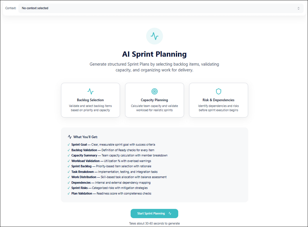 AI Sprint Planning