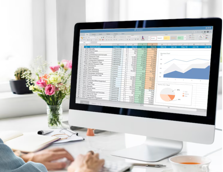 One Page Project Manager Template Excel Techno PM Project