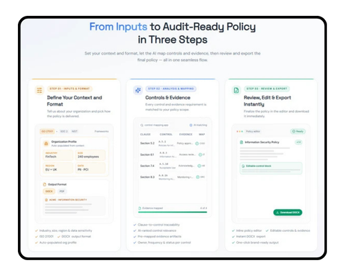 PolicyWriter & Toolkits