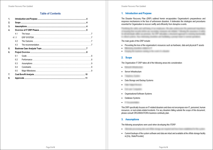 Business Resilience Framework