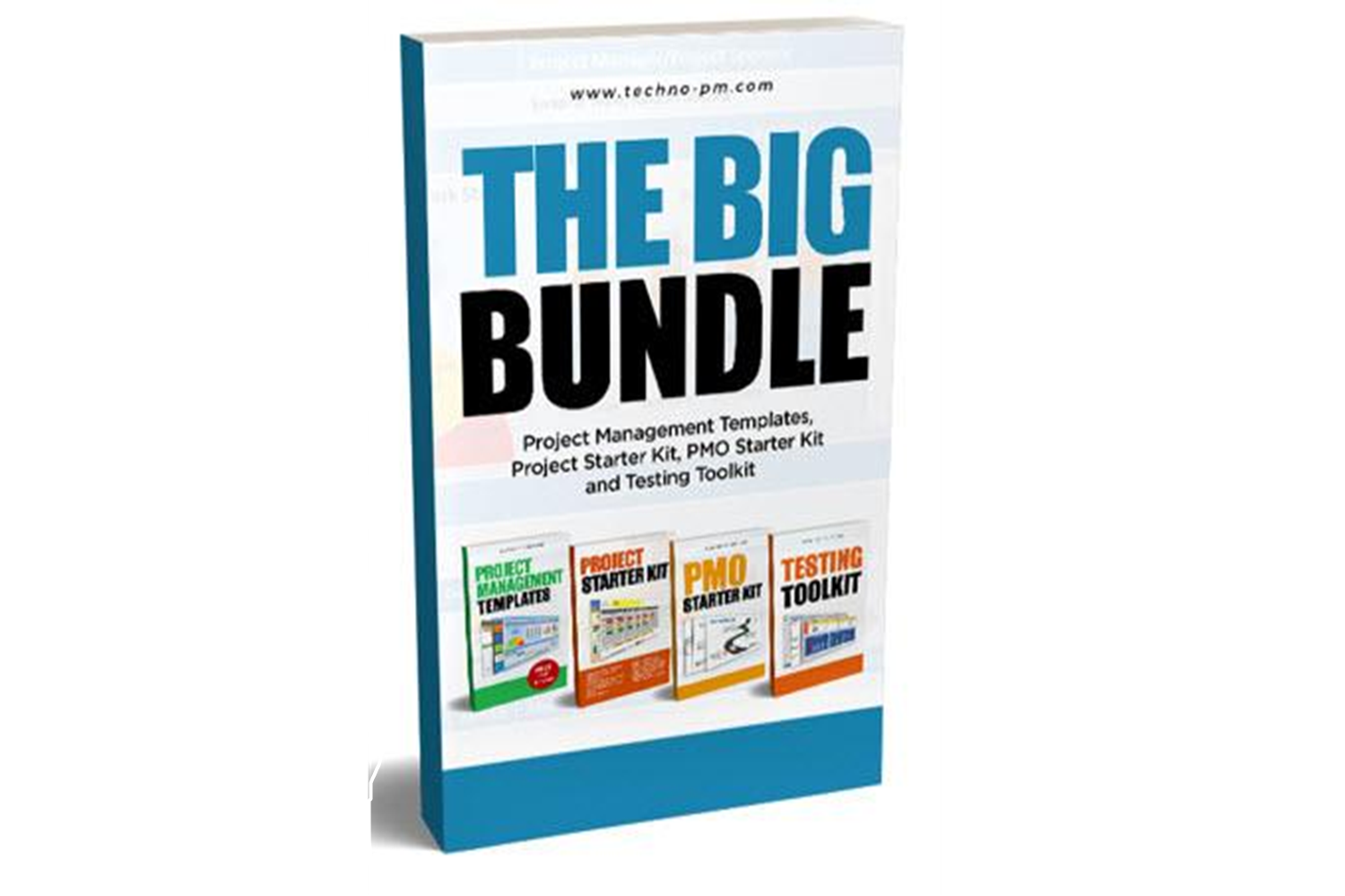 Project File Bundle The BIG Bundle ( 4 in 1 ) – Techno PM - Project Management Templates ...