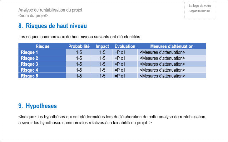 Project Starter Kit - Project Business Case