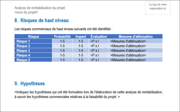 Project Starter Kit - Project Business Case