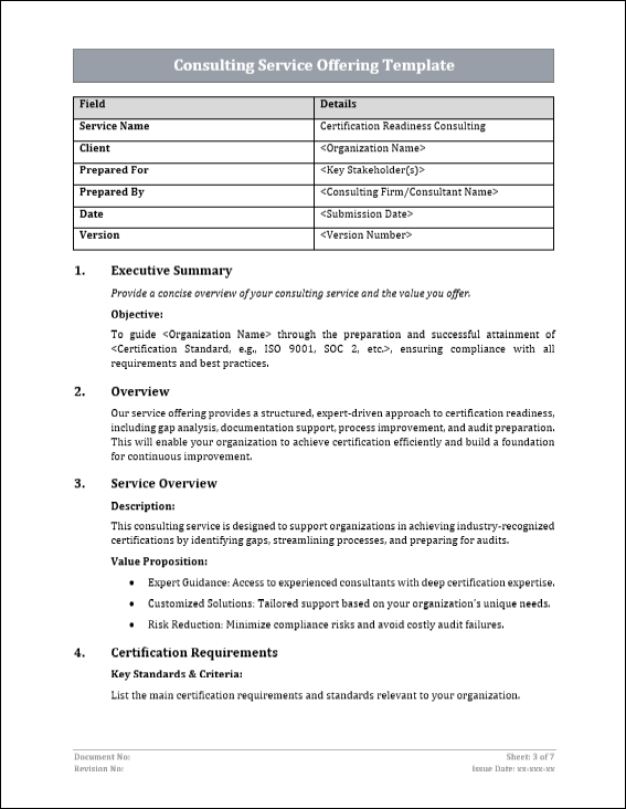 Consulting Client Referral Form Template Free Download