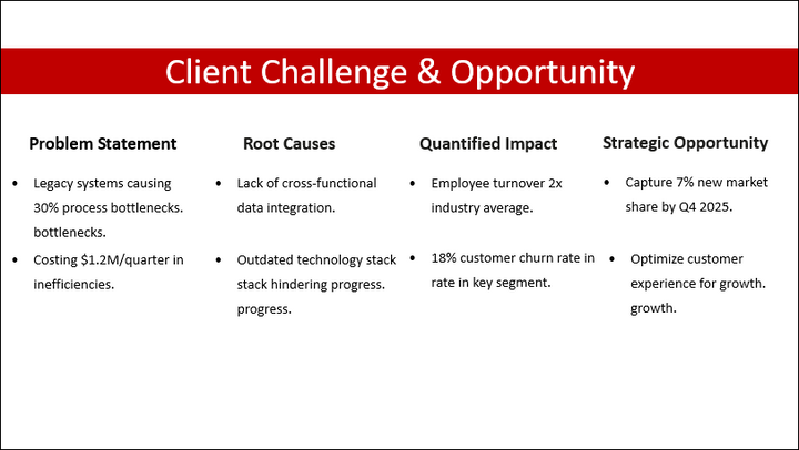 Consulting Deck Template Free Download