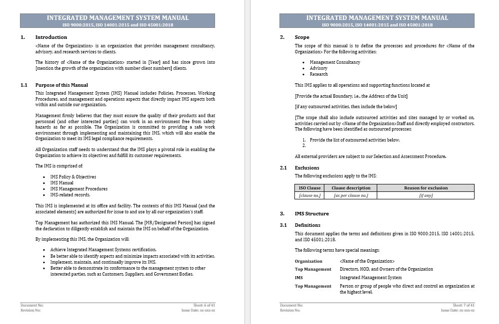 Program Ims Example IMS Toolkit (Integrated Management System) – Techno PM - Project ...