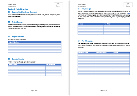 Project Jumpstart Pack – Techno PM - Project Management Templates Download