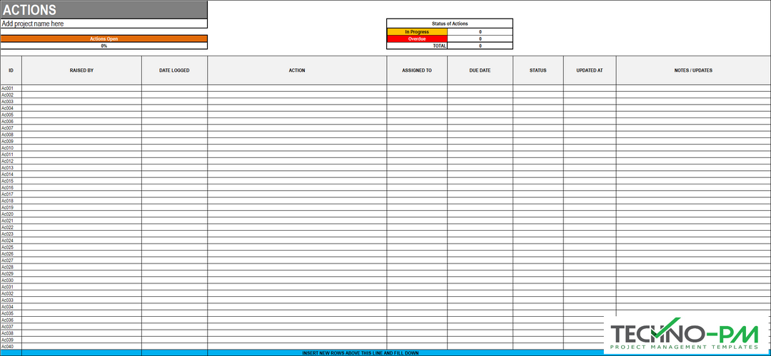 Project Management Templates