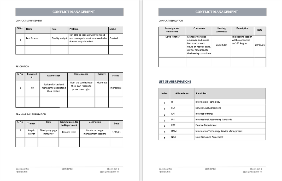 Conflict Management