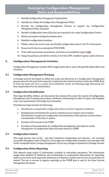 Configuration Management RACI – Techno PM - Project Management ...