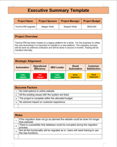 Project Status Reports  (42 templates)