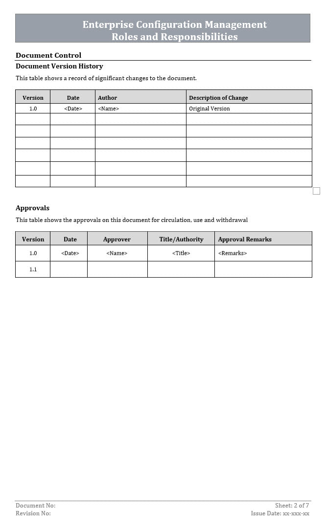 Enterprise Configuration Management