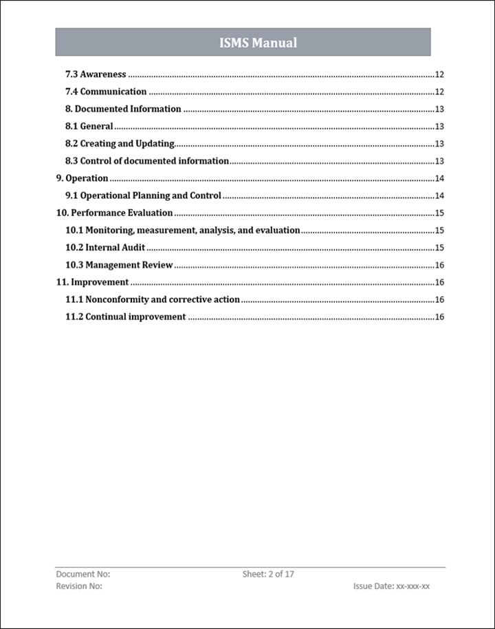 ISO 27001:2022 Implementation Toolkit