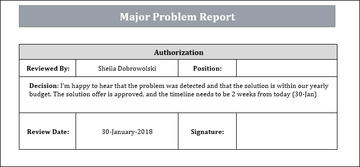 Machine Problem Report Form Problem Management Templates Bundle – Techno PM - Project Management ...