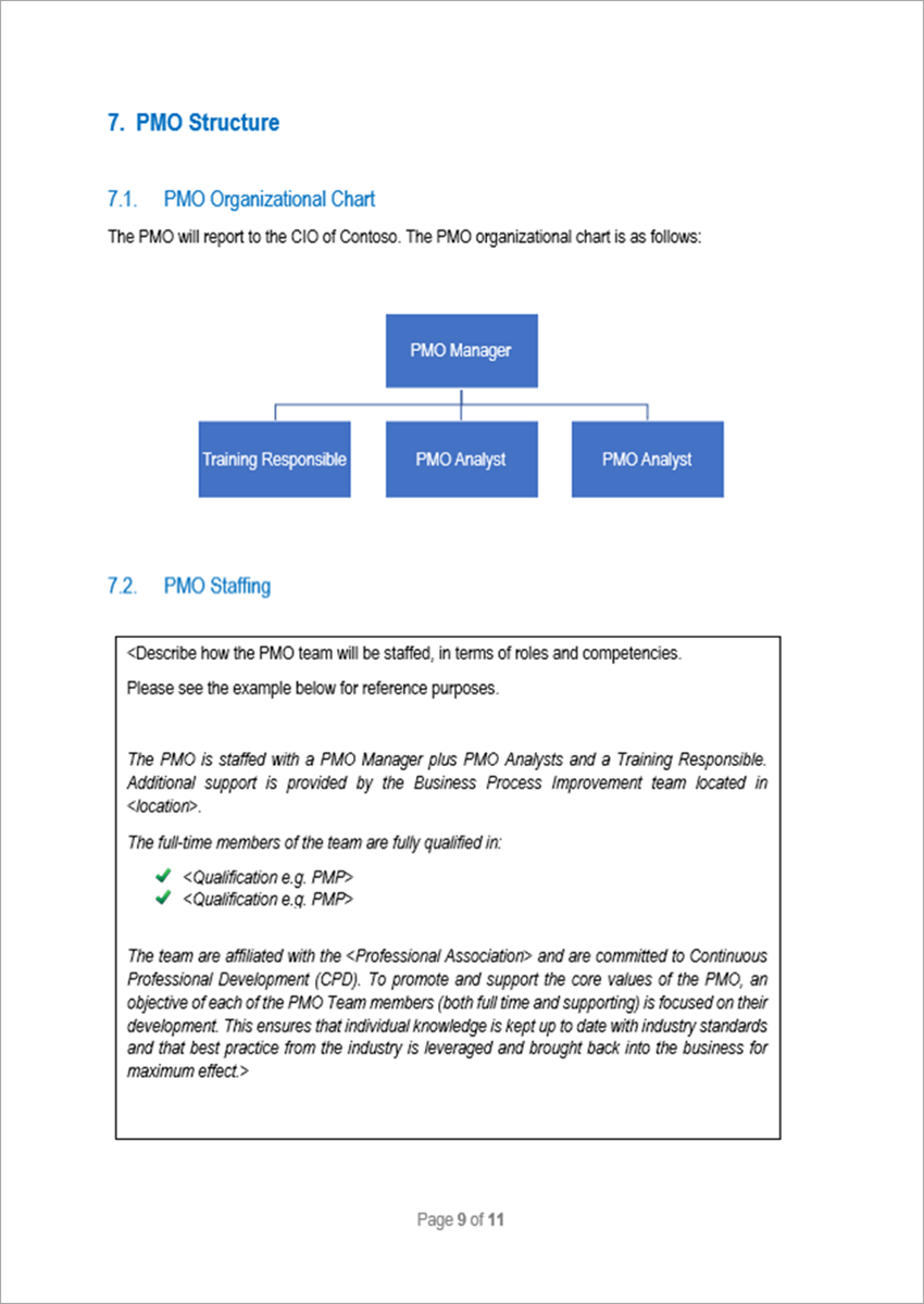 PMO Templates (24 Templates) – Techno PM - Project Management Templates ...