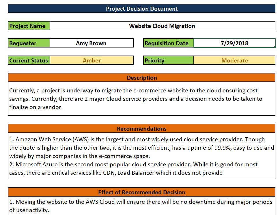 Project Management Templates