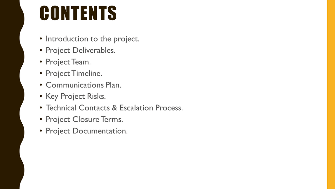 Project Kick-Off Meeting Template