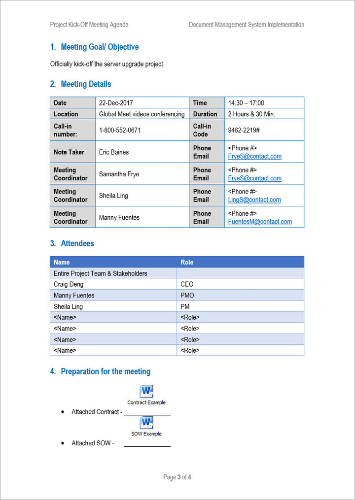 Project Management Templates Toolkit