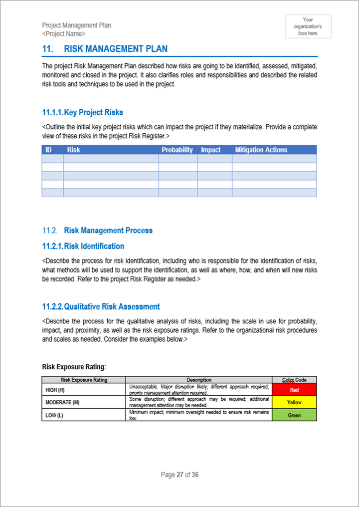 Project Management Templates Toolkit