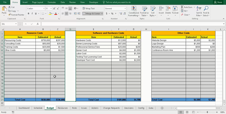 Project Tracking with Master Excel Project Manager