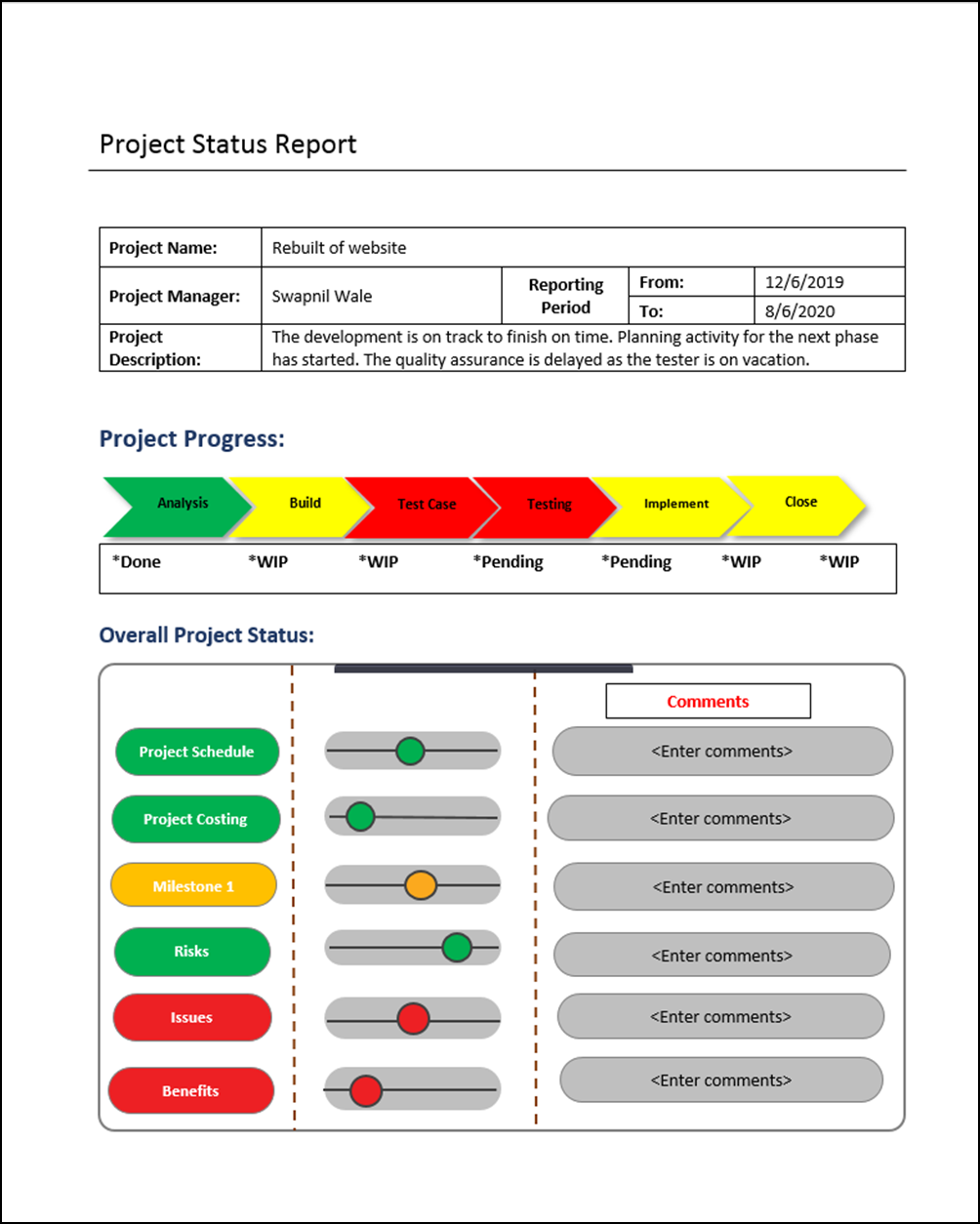 Status Update Toolkit (Status Reports & Email Templates)