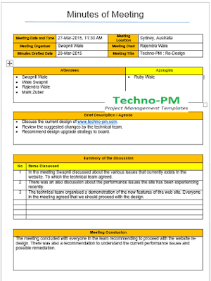 The MEGA Bundle (7 in 1) – Techno PM - Project Management Templates ...