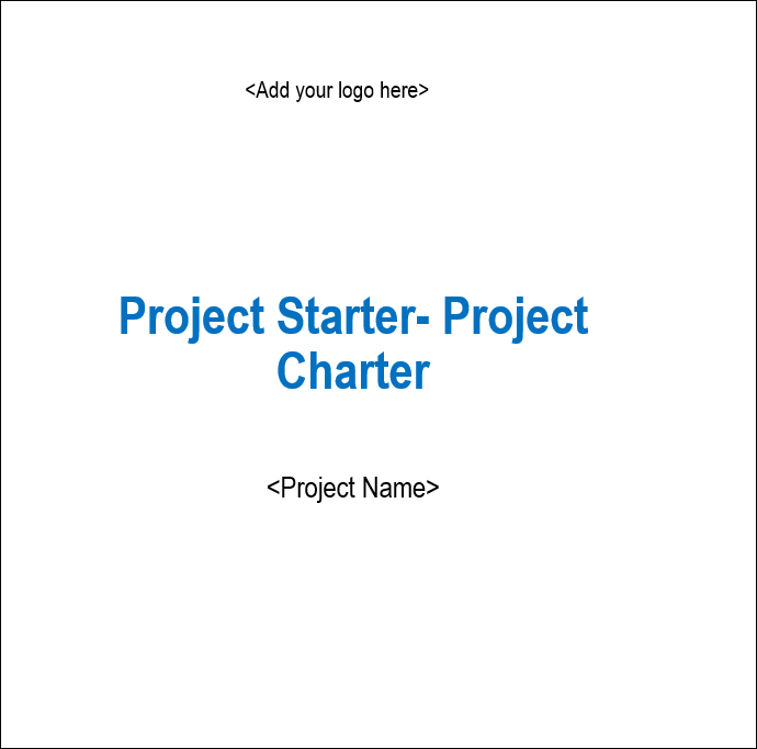 Project Charter Templates